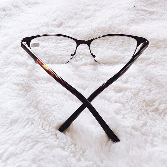 Esme Metallic Brown Classic Sleek Reader Glasses - Picture 8 of 9